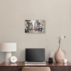 Art Remedy In the City Minimalist collage style wall art Framed - 2 of 4