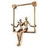 Adam & Friends Swinging Couple Sculpture - 2 of 4