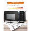 COMMERCIAL CHEF Countertop Microwave Oven 0.9 Cu. Ft. 900W - 3 of 4
