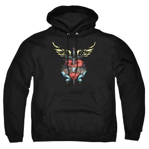 Bon Jovi Daggered Adult Pull-Over Hoodie - 1 of 4