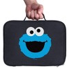 Sesame Street Cookie Monster Head Insulated Soft Sided Lunch Box - 3 of 4