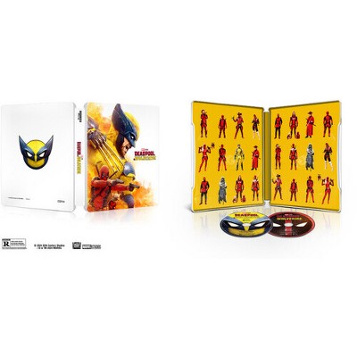 Deadpool & Wolverine (Wolverine Cover) (Steelbook) (Steelbook) (4K/UHD)