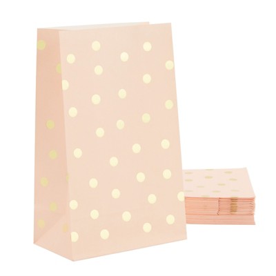 POLKA DOTS Cello Cellophane Bags Treat Sweet Loot Goody Spotty Party Bags 