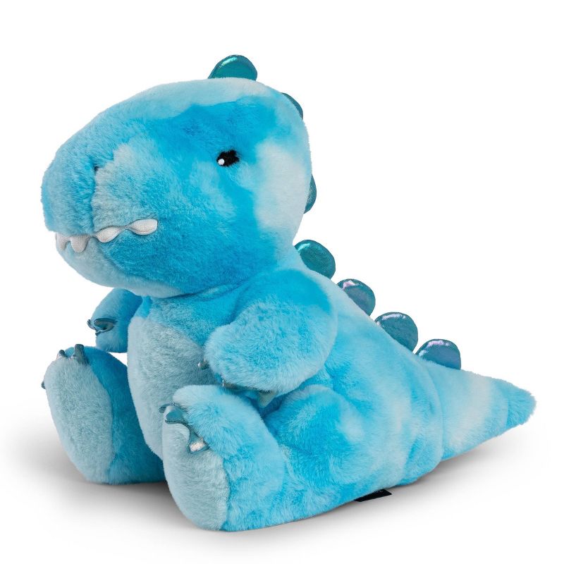 FAO Schwarz Glow Brights Toy Plush LED with Sound Blue Dinosaur 12&#34; Stuffed Animal, 5 of 12