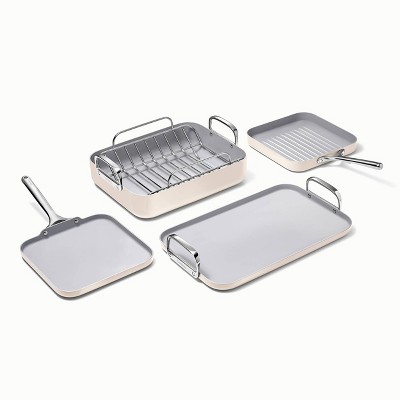 Caraway Home 11.02 Nonstick Square Flat Griddle Fry Pan : Target