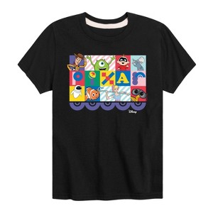 Boys' - Disney - Pixar Block Short Sleeve Graphic T-Shirt - 1 of 4