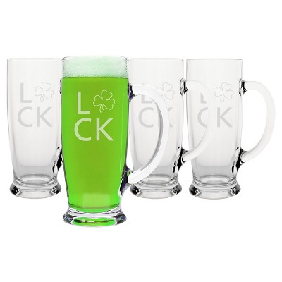 18oz 4ct St. Patrick's Day Craft Beer Mug
