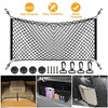 iMountek"Universal Stretchable Trunk Cargo Net for Car, SUV, Truck – Elastic Storage Organizer with Hardware"Black - 2 of 4