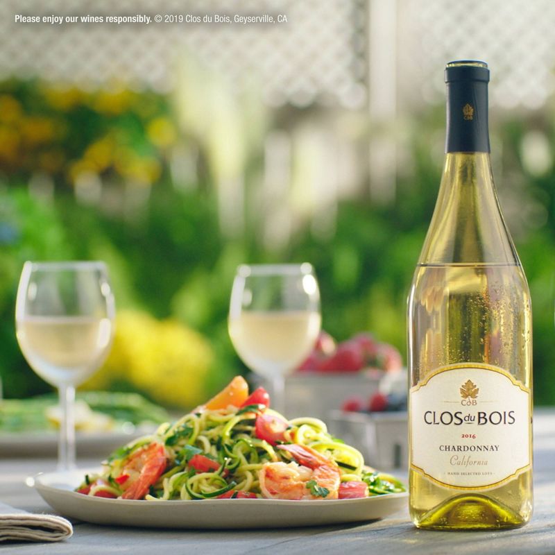 Clos du Bois Chardonnay White Wine - 750ml Bottle, 3 of 8