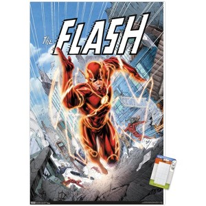 Trends International DC Comics - The Flash - Central City Unframed Wall Poster Prints - 1 of 4