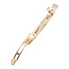 Unique Bargains Grace Polished Square Hair Barrettes 1 Pc - 3 of 4