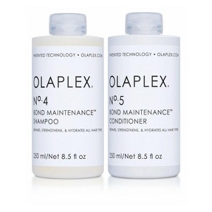 Olaplex No.4 Bond Maintenance Shampoo 8.5 oz & No.5 Conditioner 8.5 oz Combo Pack - 1 of 4