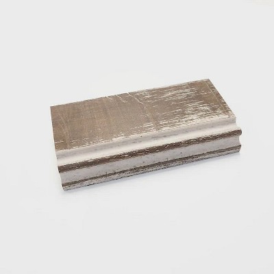 Rustic Farmhouse Brown Wood Bathroom Vanity Mirror