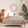 Deny Designs 3pc Queen Doodle by Meg Tulip Print Comforter and Sham Set - 3 of 4