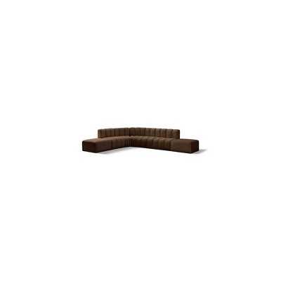 Meridian Furniture,Arc Velvet Modular Sofa
