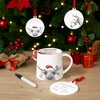 Pavilion Gift Company - Udderly Holiday - 17 oz Mug - Drinkware - 3 of 4