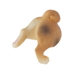 Unique Bargains Decorative Magnets Magnetic Fridge Irregular Shape Dog Butt Synthetic Resin 1Pc - 1 of 3