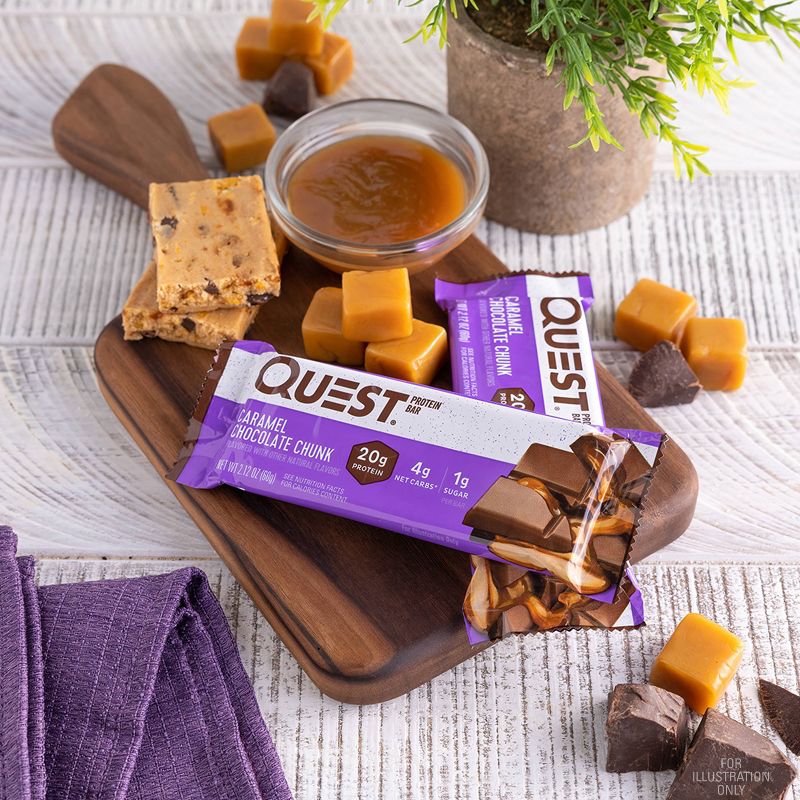 Quest Nutrition Protein Bar - Caramel Chocolate Chunk, 4 of 11
