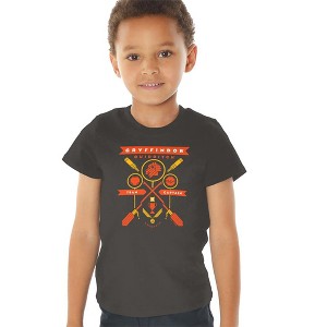 Toddler Boys' Harry Potter Gryffindor Quidditch Team Captain T-Shirt - 1 of 4