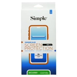 Simple Tempered Glass Screen Protector for Samsung Galaxy S24 - 1 of 1