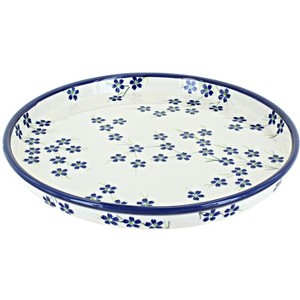 Blue Rose Polish Pottery 524 Zaklady Torte Plate - 1 of 1