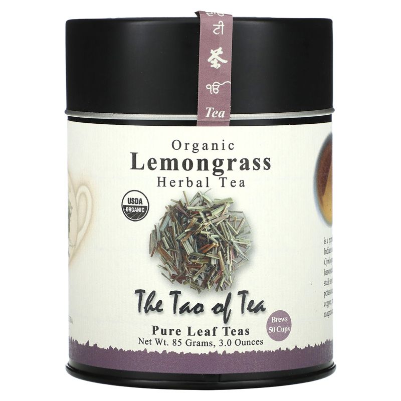 The Tao of Tea Organic Herbal Tea, Lemongrass, Caffeine Free, 3 oz (85 g), 1 of 3