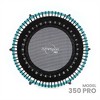 JumpSport 350 PRO Indoor Heavy Duty Lightweight Round Fitness Trampoline with Videos, Secure Arched Legs, and Quiet, Safe Bounce - 2 of 4