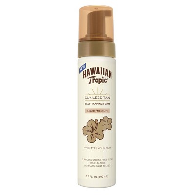 Hawaiian Tropic Sunless Mousse - Light to Medium - 6.7oz