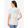 Woman Within Perfect Printed Short-Sleeve Scoopneck Tee - 3 of 4
