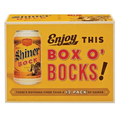 Shiner Bock Beer - 12pk/12 Fl Oz Cans : Target