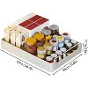 Pull Out Cabinet Organizer Fixed With Adhesive Film, Heavy Duty Storage and Organization Slide Out Pantry Shelves Sliding Drawer Pantry Shelf - 2 of 4