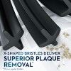 Oral-B Pro Whitening Brilliance Toothbrushes, Extra Soft, Black and Coral, 2 Count - 4 of 4