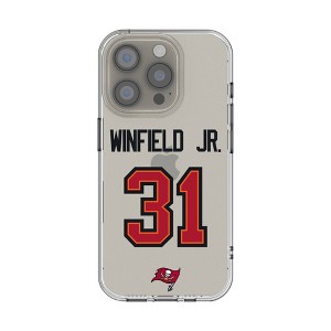 NFL Tampa Bay Buccaneers Players Game Tactic Clear Cell Phone Case for Apple iPhone - 1 of 4