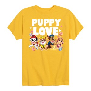 Boys' - Paw Patrol - Puppy Luv Short Sleeve Graphic T-Shirt - 1 of 4