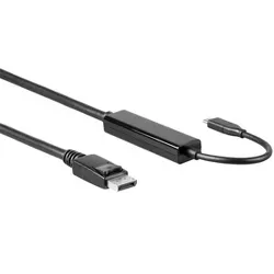 Monoprice Usb 3.1 Type-c To Type-c Video Cable - 100 Feet - Black