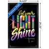 Trends International Jason Naylor - Let Your Light Shine Framed Wall Poster Prints - 3 of 4
