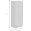 CAVINAS Single Door Pantry Cabinet,Kitchen Storage Cabinets with 4 Interior Shelves,Food Pantry Cabinet for Kitchen,Living,Dining Room - 3 of 4