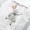 MyKids-USA Baby Girl Rabbit Graphic Long Sleeve Cotton Hoodies - 4 of 4