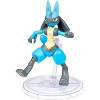 Pokémon 6" Lucario Articulated Battle Figure Toy w Display Stand - Officially Licensed - Collectible Pokemon Gift for Kids and Adults - Ages 4 and up - 3 of 4