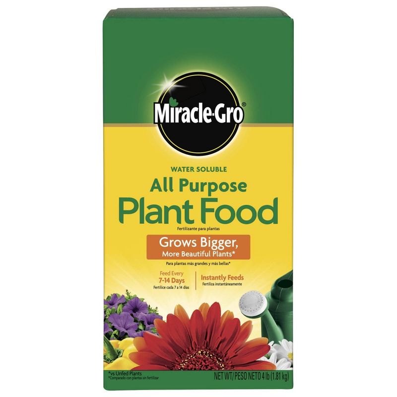 Miracle-Gro Water Soluble All Purpose Plant Food 4lb, 1 of 4
