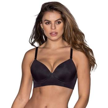 Fox & Royal  Women's Plus Size Olivia Strappy Lace Bra - Black - 40b :  Target