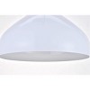 Elegant Lighting Circa 1 Light White Pendant - 4 of 4