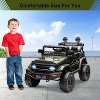 12V Kids Ride On Truck Car with Remote Control, Spring Suspension, 3 Speeds, LED Lights, Parent Safety Brake - 2 of 4