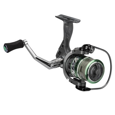 ProFISHiency Micro Spinning Reel and 2-Piece Fishing Rod Combo -  Pre-Spooled Spinning Reels
