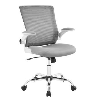 Works Creativity Mesh Office Chair with Chrome Base Gray - Serta