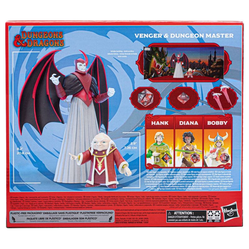 Dungeons &#38; Dragons Cartoon Classics Scale Dungeon Master &#38; Venger Action Figures 2pk (Target Exclusive), 5 of 17