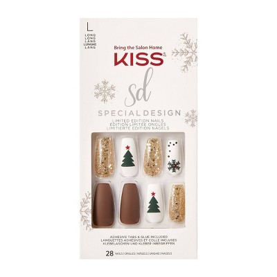 Kiss Special Design Limited Edition Fake Nails - Puffy Sweater - 28ct