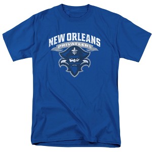 Men's The University of New Orleans Official Distressed Primary T-Shirt - 1 of 4