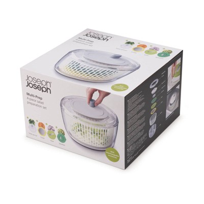 Joseph Joseph Multi-Prep 4-Piece Salad Spinner and Preparation Set 20154 -  The Home Depot