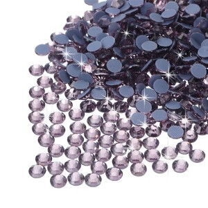 Unique Bargains DIY Hotfix Rhinestones Flatback Crystal Glass Gems 1440 Pcs - 1 of 4